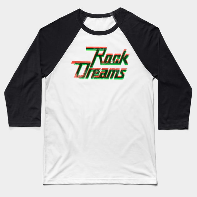 Rock Dreams Baseball T-Shirt by HAPPY TRIP PRESS